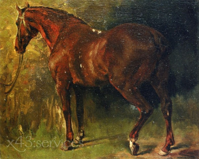 Gustave Courbet - Das englische Pferd von M Duval - The English Horse of M Duval